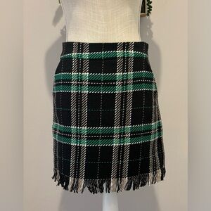 NWT Nathalie Chaize Jupe Tartan Skirt